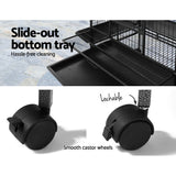 i.Pet Bird Cage 168cm Large Aviary - Rear View