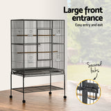 i.Pet Bird Cage 138cm Large Aviary - 45-Degree Angle