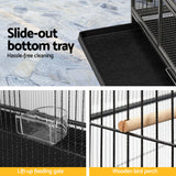 i.Pet Bird Cage 138cm Large Aviary - Rear View