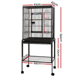 i.Pet Bird Cage 144cm Large Aviary - Front View