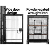 i.Pet Bird Cage 144cm Large Aviary - 45-Degree Angle