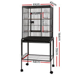 i.Pet Bird Cage 144cm Large Aviary - Front View