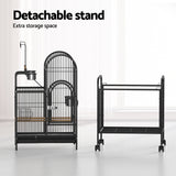 i.Pet Bird Cage 153cm Large Aviary - Top-Down View