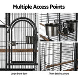 i.Pet Bird Cage 153cm Large Aviary - Rear View
