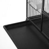 i.Pet Bird Cage Large Cages 160cm Parrot Aviary Stand-Alone Budgie Wheels Castor - Top-Down View