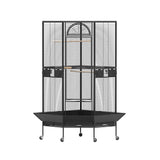 i.Pet Bird Cage Large Jumbo Aviary Budgie Perch Cage Parrot Stand Wheels Corner - Side View