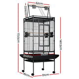 i.Pet Bird Cage 173cm Large Aviary - Front View