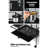 i.Pet Bird Cage 173cm Large Aviary - Rear View