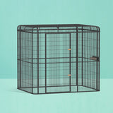 i.Pet Bird Cage Large Walk-in Aviary Budgie Perch Cage Parrot Pet Huge 203cm - Close-Up Angle