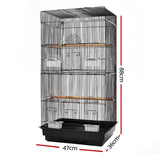 i.Pet Bird Cage 88cm Large Aviary - Front View
