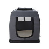 i.Pet Pet Carrier Soft Crate Dog Cat Travel 121x80CM Portable Foldable Car 4XL - Top-Down View