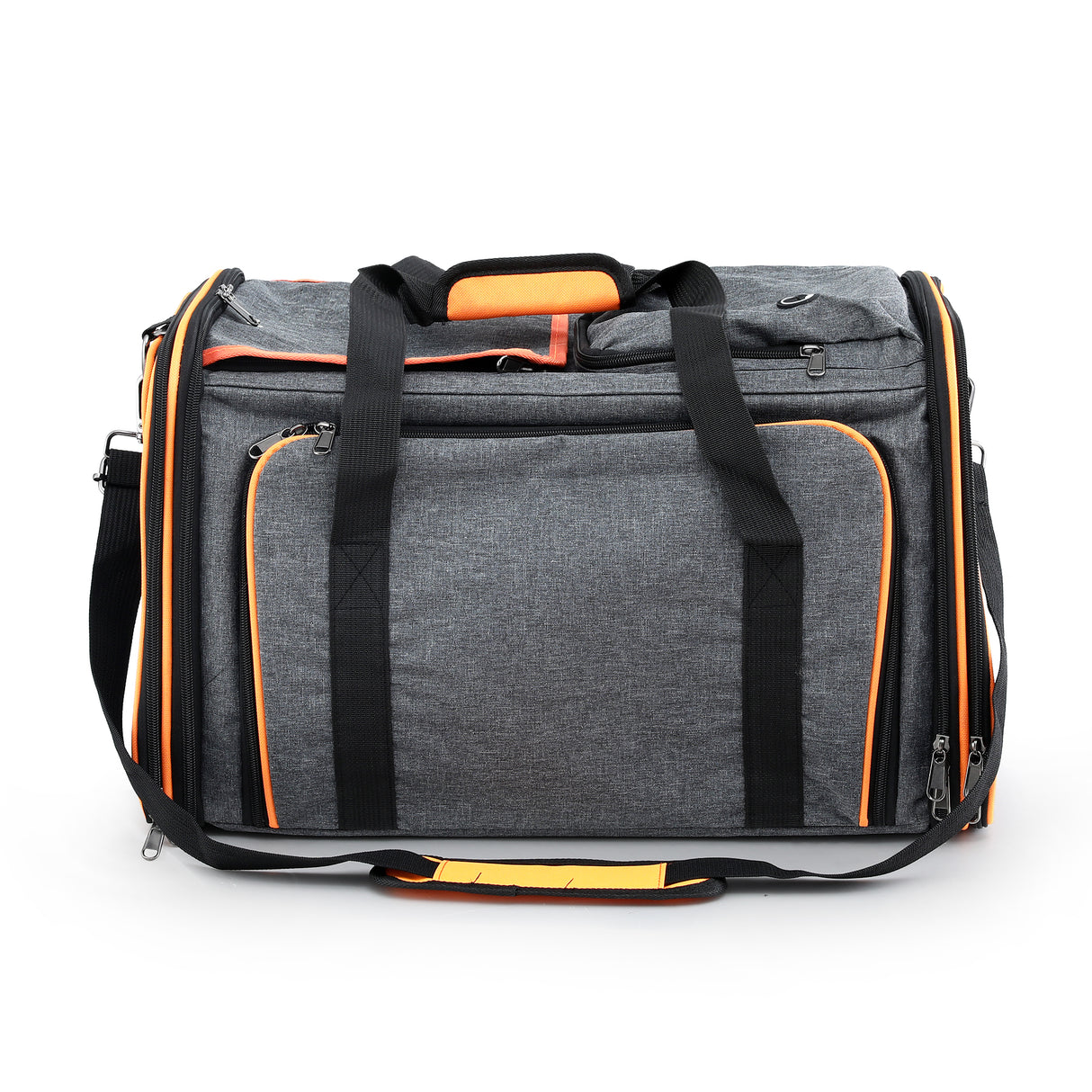 i.Pet Pet Carrier Bag Foldable Expandable Dog Cat Travel Cage Portable Car Kennel