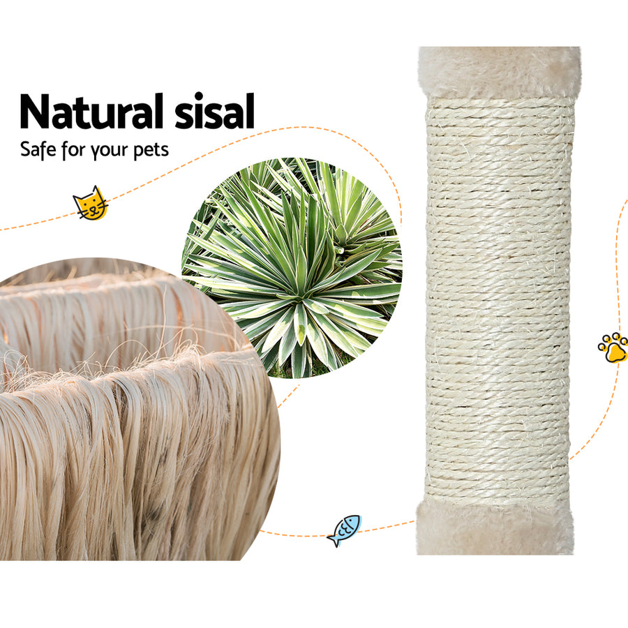 i.Pet Cat Tree 90cm Scratching Post Tower Scratcher Wood Condo House Bed Trees, image 5