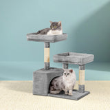 i.Pet Cat Tree 69cm Scratching Post Tower Scratcher Wood Condo House Bed Trees - Close-Up Angle