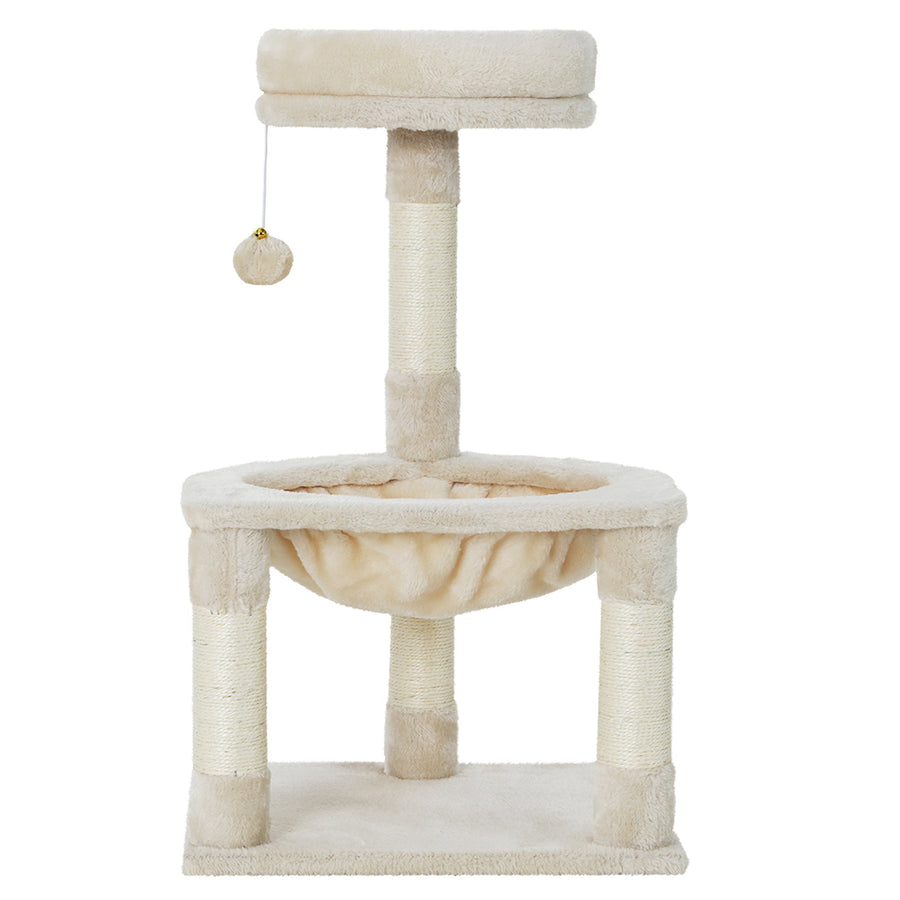 i.Pet Cat Tree 69cm Scratching Post Tower Scratcher Wood Condo Toys House Bed, image 7