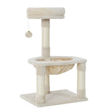 i.Pet Cat Tree 69cm Scratching Post Tower Scratcher Wood Condo Toys House Bed - Side View