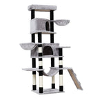 i.Pet Cat Tree 161cm Tower Scratching Post Scratcher Wood Condo House Play Bed, image 3