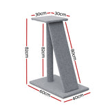 i.Pet Cat Tree 82cm Scratching Post Tower Scratcher Condo Trees Climb House - Front View