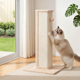 i.Pet Cat Tree 89cm Scratching Post Tower Scratcher Wood Condo Bed House Trees Beige - Extra Image