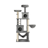 i.Pet Cat Tree 169cm Tower Scratching Post Scratcher Wood Bed Condo House Rattan Ladder - Side View