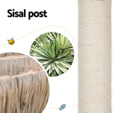 i.Pet Cat Tree Tower Scratching Post Scratcher 142cm Wood Bed Condo House - Rear View