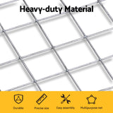 i.Pet Poultry Chicken Fence Pet Netting Wire Mesh Roll Duck Goose Coop 15Mx120CM - Side View