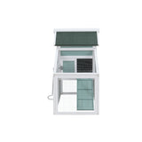 i.Pet Chicken Coop Rabbit Hutch 150cm x 60cm x 93cm Large House Run Cage Wooden Outdoor Bunny - Top-Down View