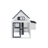 i.Pet Chicken Coop Rabbit Hutch 166cm x 120cm x 112cm Large House Run Cage XL Bunny Wooden - Top-Down View