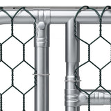 i.Pet Chicken Coop Cage Run Rabbit Hutch Large Walk In Hen House Cover 2mx8mx2m - Top-Down View