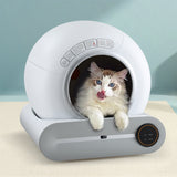 i.Pet Automatic Cat Litter Box Self-Cleaning Large Smart Toilet Tray App Control 9L - Close-Up Angle