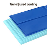 i.Pet Pet Cooling Mat Gel Dog Cat Self-cool Puppy Pad Large Bed Cushion Summer - Top-Down View