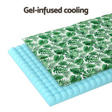 i.Pet Pet Cooling Mat Gel Dog Cat Self-cool Puppy Pad Large Bed Summer Cushion - Top-Down View