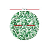 i.Pet Self-Cooling Gel Mat for Dogs and Cats - Large Round Summer Cushion - Front View
