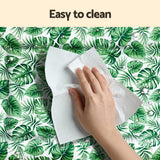 i.Pet Self-Cooling Gel Mat for Dogs and Cats - Large Summer Pet Pad in Green - Rear View