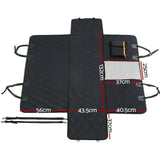 i.Pet Pet Car Seat Cover Dog Protector Hammock Back Waterproof Belt Non Slip Mat - Front View