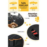 i.Pet Pet Car Seat Cover Dog Protector Hammock Back Waterproof Belt Non Slip Mat - Close-Up Angle