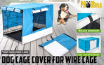 42in Cover for Wire Dog Cage - BLUE