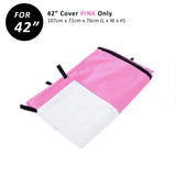 42in Cover for Wire Dog Cage - PINK