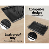 i.Pet 42 Dog Cage Crate Large Kennel 3 Doors - 45-Degree Angle