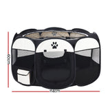 i.Pet Dog Playpen Tent Pet Crate Fence XL Enclosure - Front View
