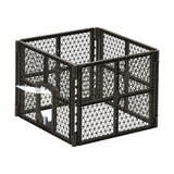 i.Pet Dog Playpen Enclosure 4 Panel Pet Fence Plastic Play Pen - Side View