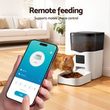i.Pet Automatic Pet Feeder Dog Cat Feeder Wifi 3L Auto Smart Food Dispenser - 45-Degree Angle