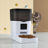 i.Pet Automatic Pet Feeder Dog Cat Feeder Wifi 3L Auto Smart Food Dispenser - Close-Up Angle
