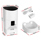 i.Pet Automatic Pet Feeder 9L Wifi Auto Dog Cat Feeder Smart Food Dispenser Timer - Front View