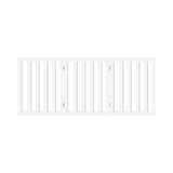 Alopet Wooden Pet Gate Dog Fence 3 Panels - Close-Up Angle