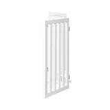 Alopet Wooden Pet Gate Security Door 4-Panel 80cm - Side View