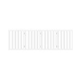 Alopet Wooden Pet Gate Dog Fence 4 Panels - Rear View