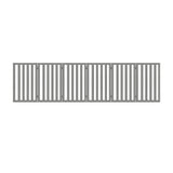 Alopet Wooden Pet Gate Dog Fence 6 Panels 80cm Grey