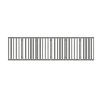 Alopet Wooden Pet Gate Dog Fence 6 Panels 80cm Grey