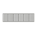 Alopet Wooden Pet Gate Dog Fence 6 Panels 80cm Grey - 45-Degree Angle